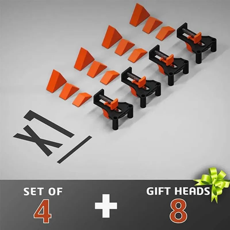 12PCS Clamp Set 60/90/120 Degrees Corner Angle Quick Clamps