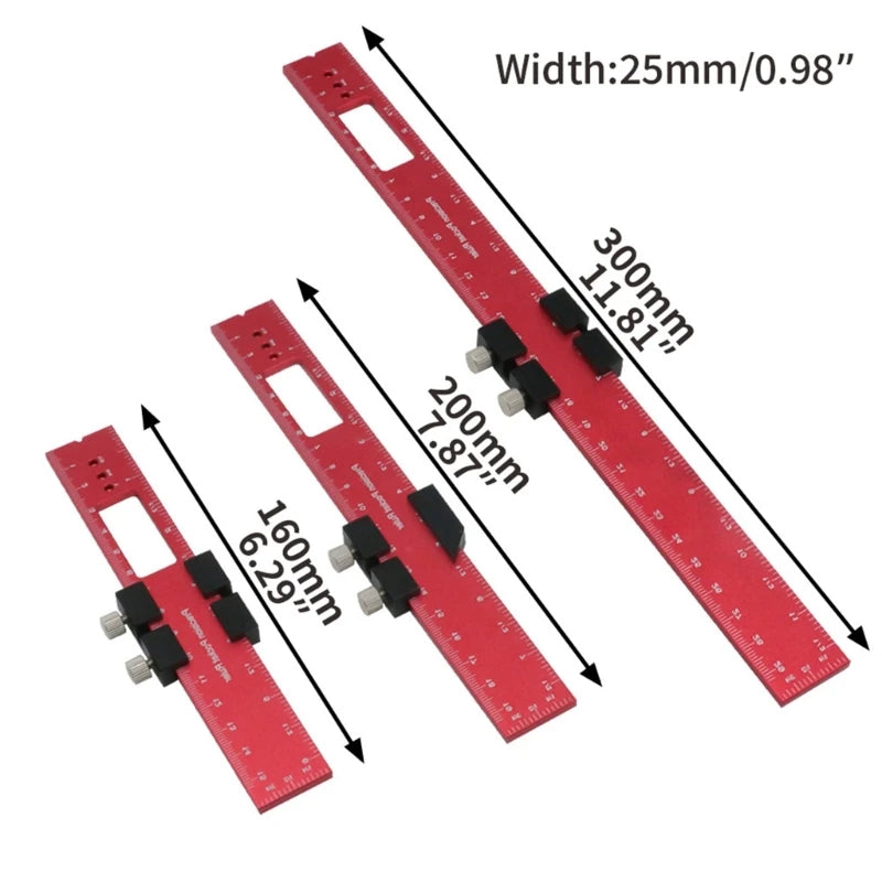 Slide Stop Marking Ruler