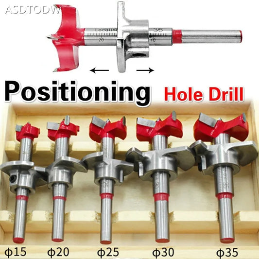 Adjustable Depth Forstner Bits 15-35mm