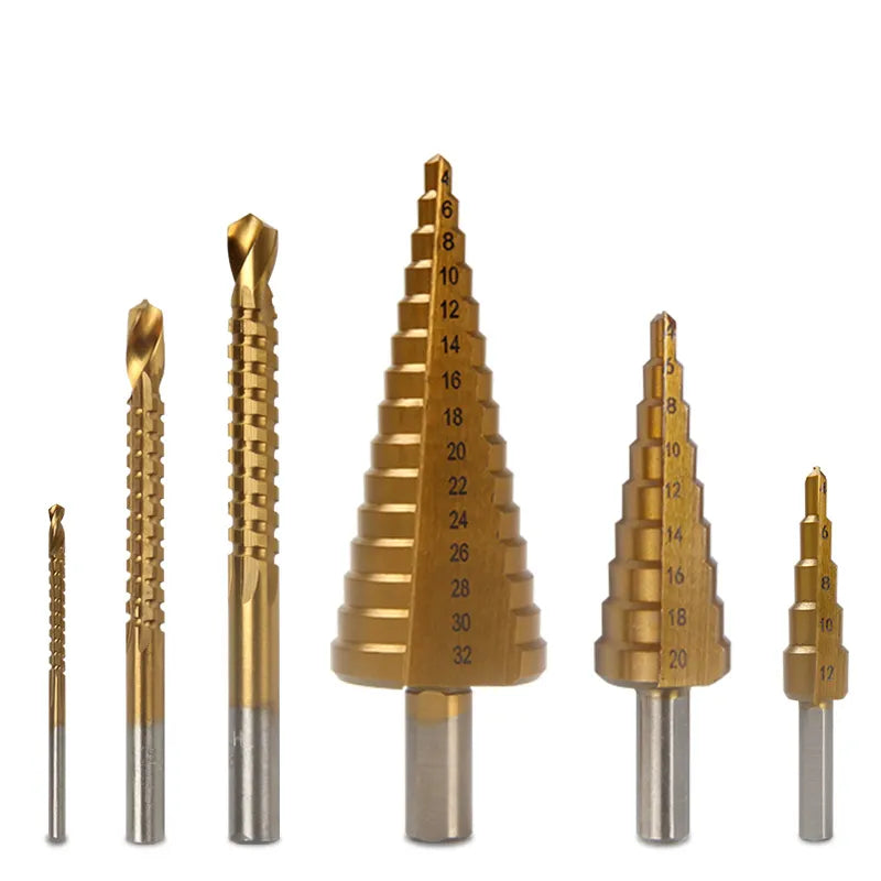 Step Drill Bit Set