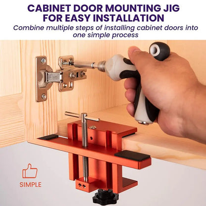 Cabinet Door Mounting Jig