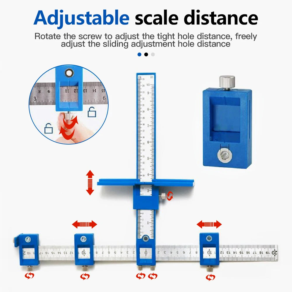 Adjustable Carpentry Drill Guide