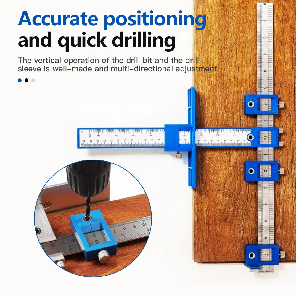 Adjustable Carpentry Drill Guide