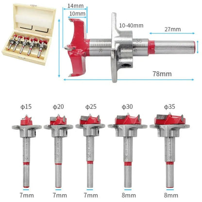 Adjustable Depth Forstner Bits 15-35mm