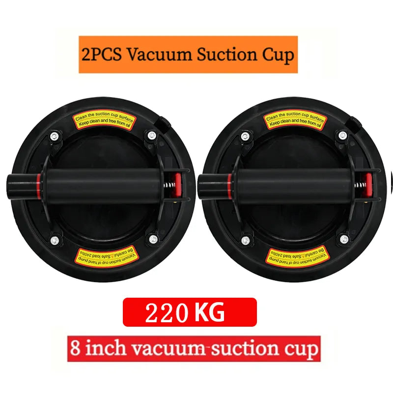 8 Inch 200KG Air Pump Vacuum Suction Cups